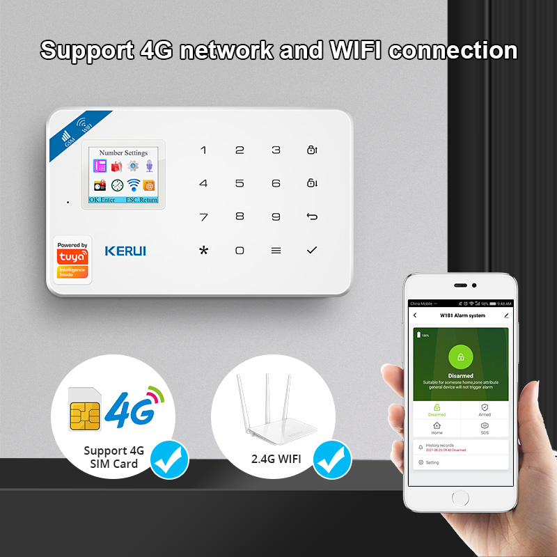 KERUI Activ- Kit de système d' - Home Security System Installation avis et prix