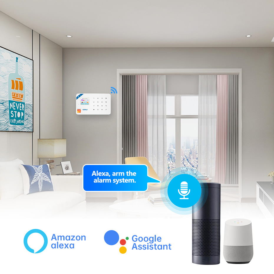 KERUI Activ- Kit de système d' - Home Security System Installation avis et prix