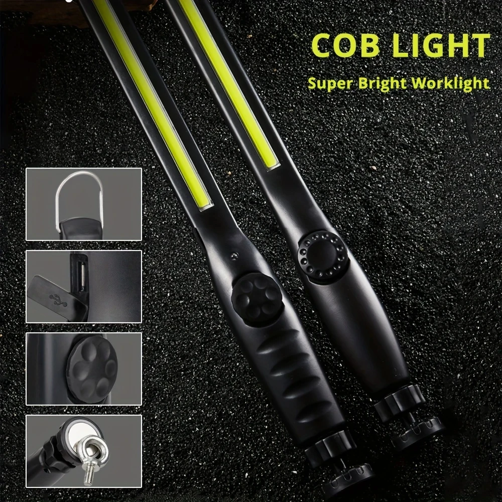 Lampe de travail LED rechargea - Home Security Jobs avis et prix