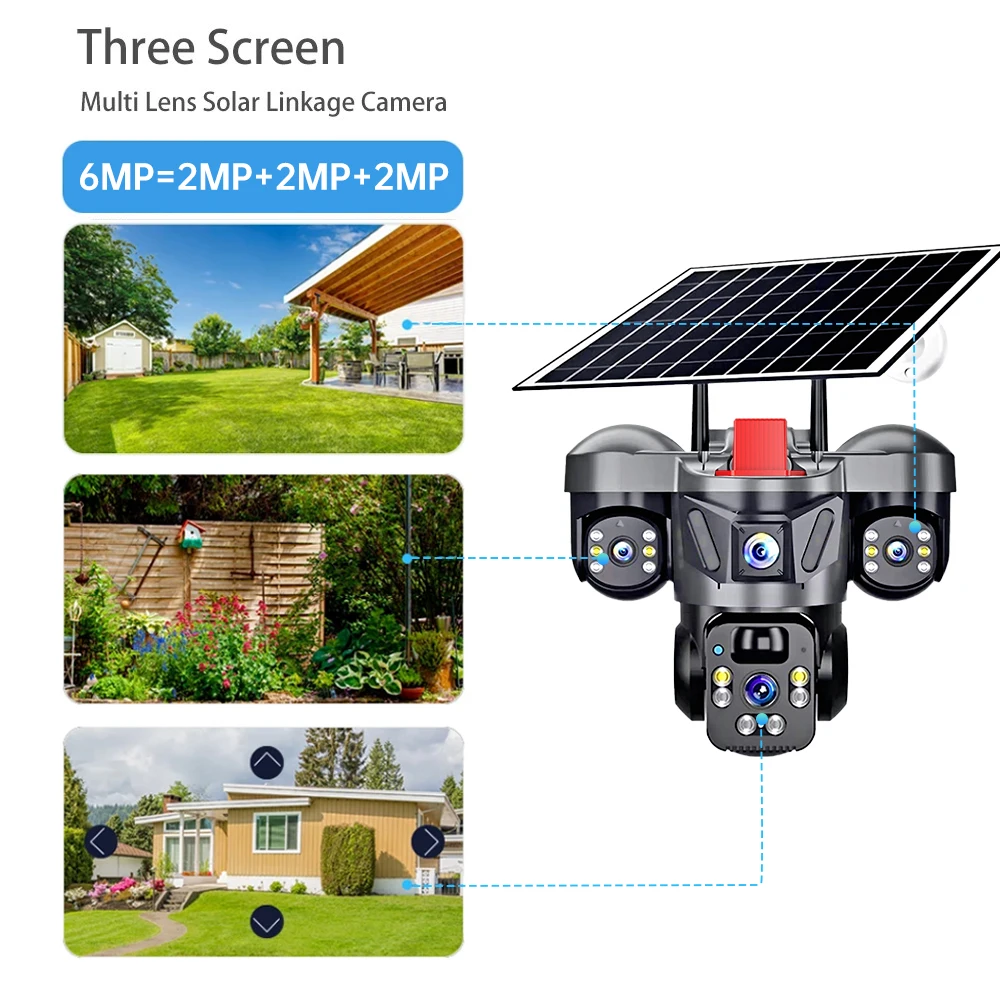 KERUI extérieur PTZ 6MP 4G SIM - Home Security And Cctv avis et prix