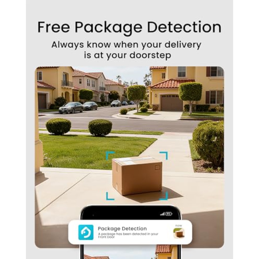 Sonnette de porte sans fil ave - Home Security No Subscription avis et prix