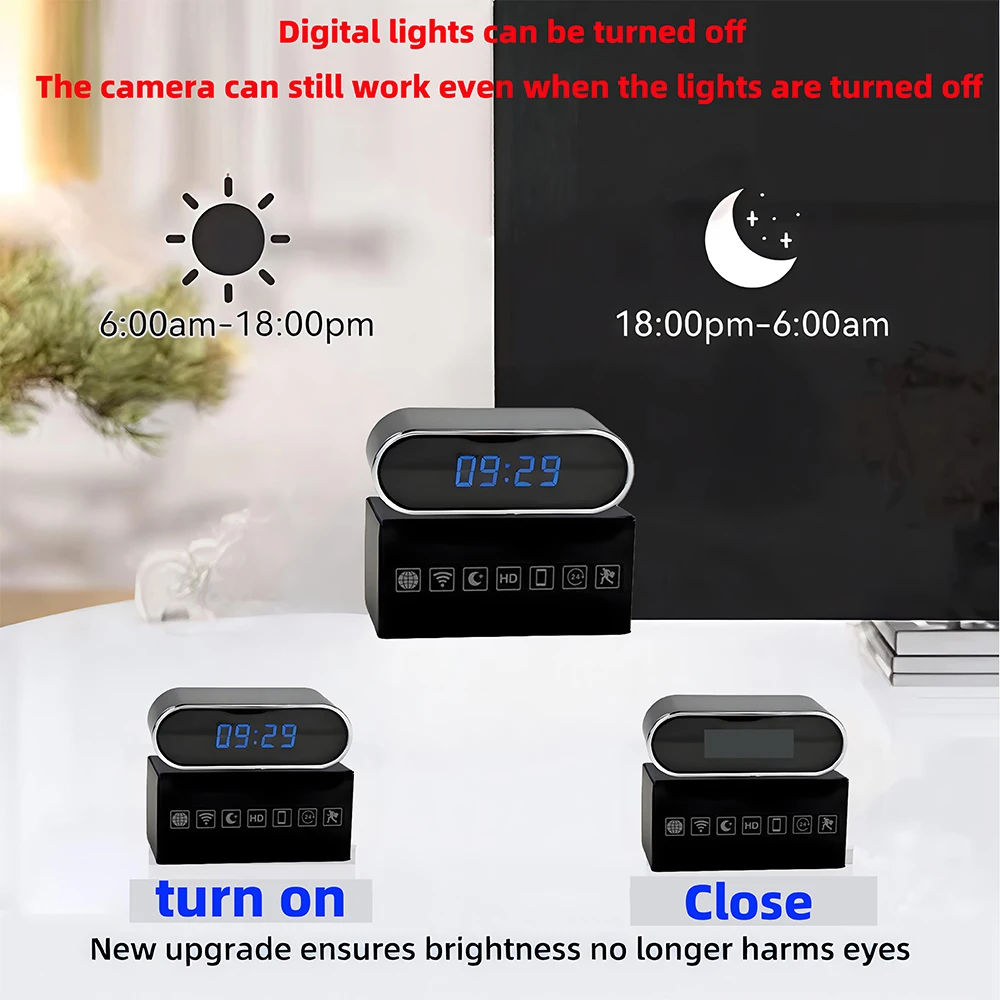 Nouvelle version améliorée, mi - Hidden Camera Clock avis et prix