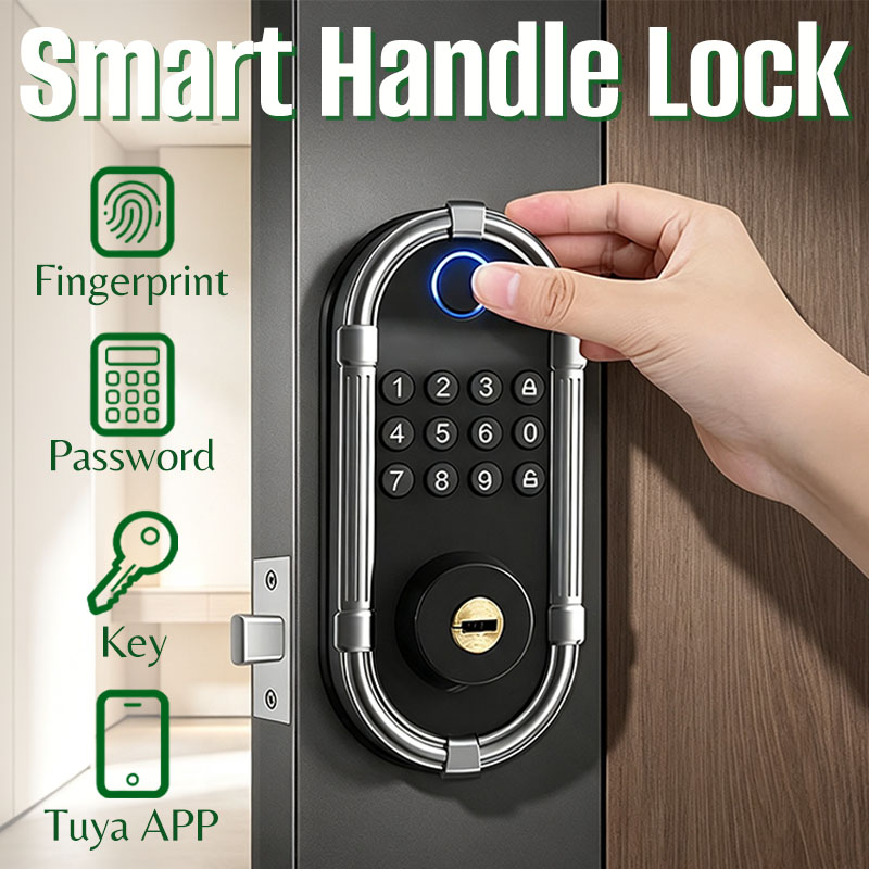 Serrure de porte intelligente  - Home Security Lock System avis et prix