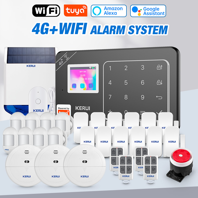 KERUI GSM 4G WiFi alarme systè - Home Security System Installation avis et prix